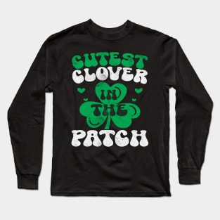 Cutest Clover In The Patch St. Patrick's Day Children's Long Sleeve T-Shirt